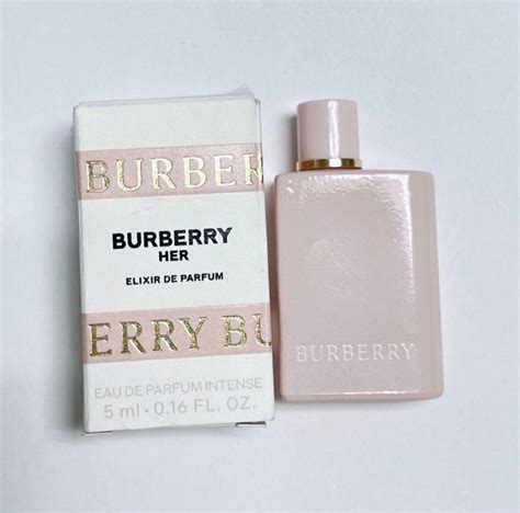 burberry her elixir travel size.